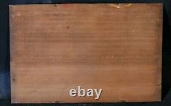 Werner Gilles (1894-1961) Oil on wood Signed Haystacks Germany XX