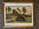Werner Gilles (1894-1961) Oil On Wood Signed Millstones Germany 20th Century