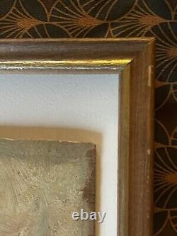 Werner Gilles (1894-1961) Oil on wood Signed Millstones Germany 20th century