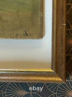 Werner Gilles (1894-1961) Oil on wood Signed Millstones Germany 20th century