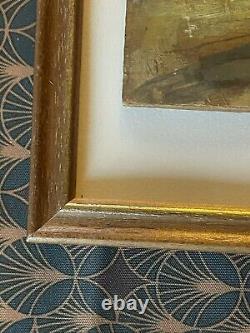 Werner Gilles (1894-1961) Oil on wood Signed Millstones Germany 20th century