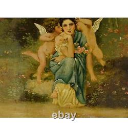William A. BOUGUEREAU (1825-1905) ARTPRICE up to 350,000 Ancient Oil Painting.