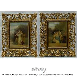 William A. BOUGUEREAU (1825-1905) ARTPRICE up to 350,000 Ancient Oil Painting.