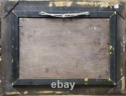 19th Cent. Barbizon School Original Oil Painting Landscape Framed, Signed