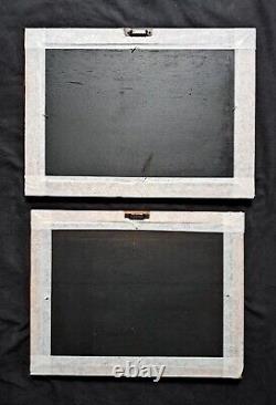 2 Tableaux impressionnistes, huile sur Bois de Théodore LESPINASSE + 4 CD neufs