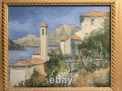 A. FLEURYNCK Ensemble de trois tableaux Provence Roquebrune Fréjus Estérel