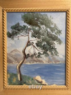 A. FLEURYNCK Ensemble de trois tableaux Provence Roquebrune Fréjus Estérel