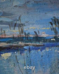 Adrien Dutrey 19? /20? Sie`cle. Bord de rivière