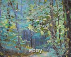 Adrien Dutrey 19? /20? Siècle. Sous bois