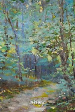 Adrien Dutrey 19? /20? Siècle. Sous bois