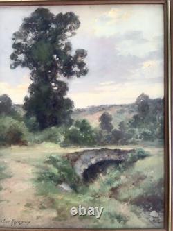 Albert Regagnon Peintre Impressioniste Arriège Sentaraille Pyrénées
