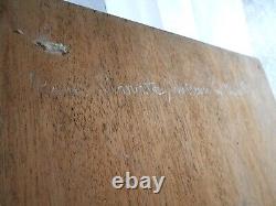 Ancien Tableau HSP Huile sur Bois Nature Morte Robert Barriot