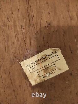 Ancien huile sur panneau de bois à identifier