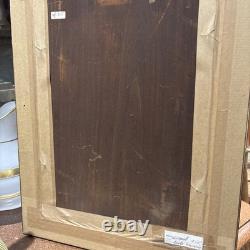 Ancien tableau huile sur bois seignol ecole lyonnaise XIXe chasse vol de canards