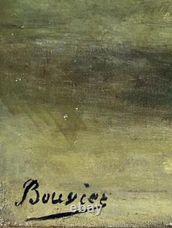 Antique Oil painting 1900's, Bouquet Floral Still Life, Framed, Hand Made