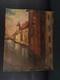 Antique Peinture Huile Sur Bois Signé Tonino Zac Première Moitié'900
