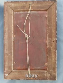 Auguste HERST Clement joseph peinture huile sur bois oil on panel paysage