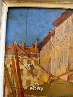 Augustin Carrera 1902 Le Vieux Port-Place aux huiles-Quai du Canal à Marseille