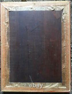 BACH ALOIS 1809 / 1893 Portait denfant / Huile sur bois / Allemagne