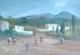 Belle Huile Sur Bois De Riccardo Capone &Eacute;cole Italienne Naples Ann&eacute;e 60