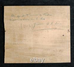 Belle Huile Sur Bois Montgaillard Ariège 1902 Signé Maison Rustique Sur Le Sios