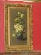 Bouquet De Fleurs, Peinture à L'huile Sur Bois époque 20ème