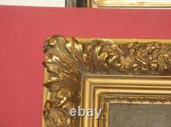 Bouquet De Fleurs, Peinture à l'Huile Sur Bois époque 20ème