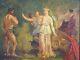 Charmante Peinture Romantique Xixe-Étude D'aurore & Son Char-l'esprit Delacroix
