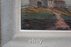 Chapelle de Querqueville (50). A. Pélissier. Huile sur bois. 1930. Cherbourg