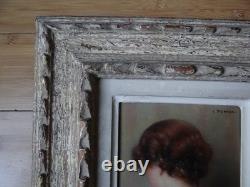 Charles Clément PERRON (1893-1958) Huile sur bois Présent Musées