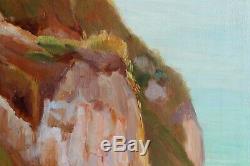 Charles WISLIN, Mer, France, Peinture, Tableau, impressionniste, paysage bateaux