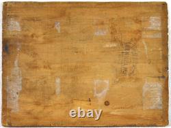 École Française début XX? Siècle. Vue d'un château