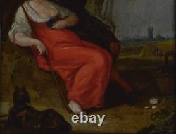 École Hollandaise du XVIII? Siècle. Scène Galante