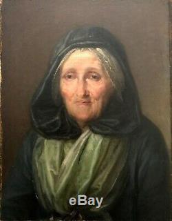 Ecole Hollandaise du XVIIème siècle-Portrait de femme-Tableau ancien