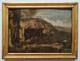 Ecole Xviii&deg; L'abri Des Bergers Paysage D'italie 29 X 41 Cm