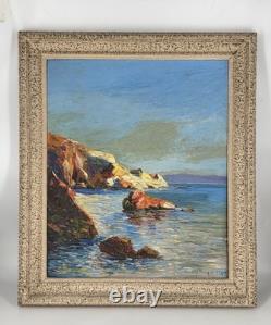 Émile Beaussier 1874-1943 Huile sur Panneau Rochers Rouges Agay Marine Signée Émile Beaussier 1874-1943 Huile sur Panneau Rochers Rouges Agay Marine Signée