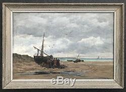 Emile Louis Vernier (1829-1887)-Normandie-Bretagne-Marie Jeanne-Paris-Concarneau