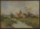 Eugene Galien Laloue Huile Sur Panneau Bois Signée Handsigned Oil On Wood Panel