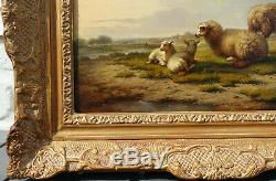 Eugène Verboeckhoven, 1860, Bénézit, Cote Enorme! Les Moutons! Sublime