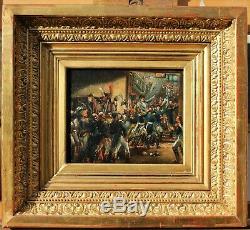Félix PHILIPPOTEAUX, Napoléon, tableau, Empire, Tuileries, Elbe, militaria