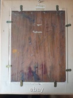 Fransisco MERENCIANO Tableau huile sur bois