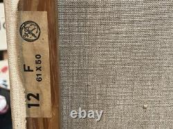 Gérard Economos (1935-2016) Huile sur toile Sous-bois Signé XX