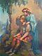 Henri Wirth (1869-1947)-charmante Peinture-l'artiste & Le Jeune Soldat Romain