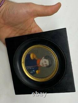 Hippolyte CHAPON (c. 1790-) Portrait Militaire & Miniature & Peinture & 1824