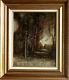 Huile François-auguste Ravier 1814-1895 Authenticite Garantie 33x41 Bois Thuile