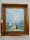 Huile Sur Bois Alexandre Gaillard Deschamps Saint Julien Quiberon Morbihan