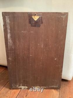 Huile Sur Bois Eugene Dauphin