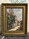 Huile Sur Bois Eugène Guermont Xixe Impressionniste Moret Sur Loing