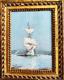 Huile Sur Bois-j. M. Omer Camoreyt-un Grand Trois Mts En Rade-bordeaux-1891