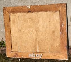 IEHL. Bord de Rivière Animé. Peinture huile sur panneau de bois signé